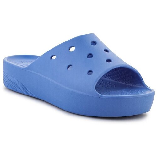 Crocs Japonke Classic Platform Slide Modra Slike