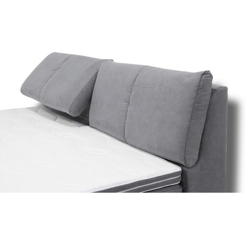 M&amp;ouml;max Postelja Boxspring Tabea, Svetlo Siva, 160x200 Slike