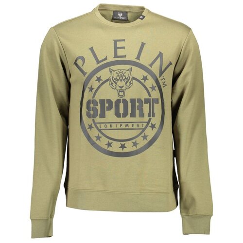 Plein Sport SWEATSHIRT WITHOUT ZIP MAN GREEN Cene
