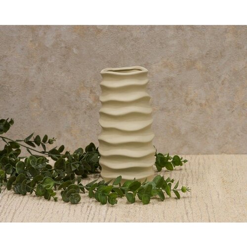 Dekordom vaza COLLINA WJM3353 7808-87 24cm - Beige - N43 Cene