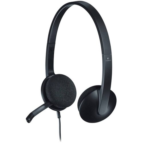 Logitech H340 Stereo Headset slu&amp;scaron;alice sa mikrofonom Slike