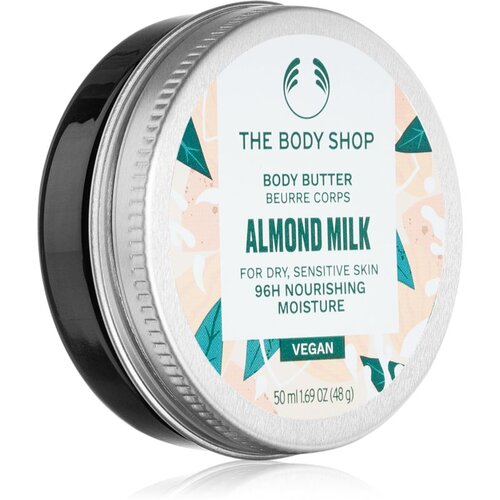The Body Shop Body Butter Almond Milk maslo za telo s hranilnim učinkom 50 ml Slike