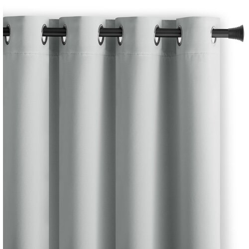 Restilo Svijetlo siva zatamnjujuća zavjesa 140x270 cm Eyelets – Cijene