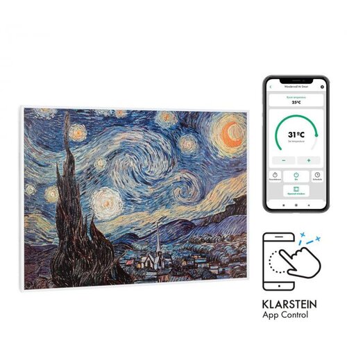 Klarstein Wonderwall Air Art Smart infracrvena grijalica, Bijela Cijene