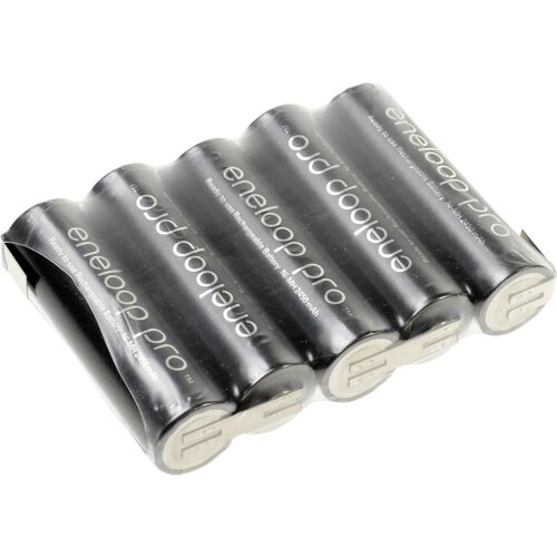 Panasonic Akumulatorski paket XX Mignon 6 V\, Z-spajkalni priključek (powered by eneloop) 2450 mAh (D x &Scaron; x V) 72.5 x 14.5 x 50.5 mm, (20439605) Cene