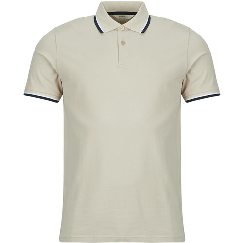Selected SLHSLIM-ATLAS SPORT SS POLO Bež Cijene