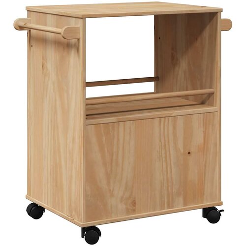  Kuhinjska kolica OTTA 59 x 45 x 80 cm od masivne borovine Slike