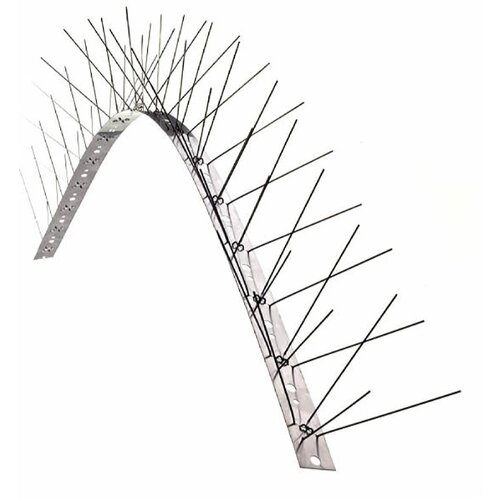 X ločna za&amp;scaron;čita proti pticam (96 x 2,5 0,05 cm, nerjavno jeklo) Slike