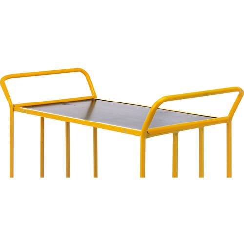 Kongamek Polica serije 144, DxŠxV 1016 x 560 x 20 mm, rumene barve Cene