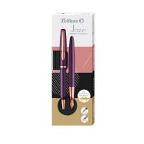 Pelikan Pisaća garnitura Jazz Noble Elegance, ljubičasta, u poklon kutiji Slike