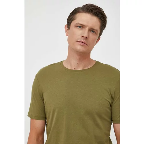 United Colors Of Benetton Pamučna majica boja: zelena, glatki model
