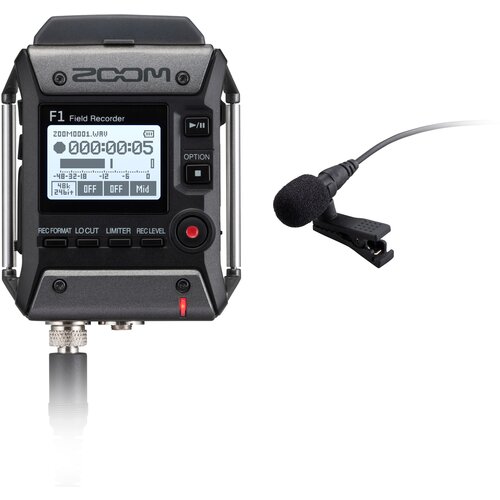 Zoom F1-LP field audio recorder mit LMF-1 lavalier mikrofon Cijene