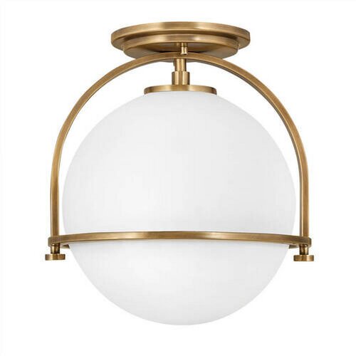 Elstead Lighting Quintiesse QN-SOMERSET-F-O-HB - Plafonska svetiljka SOMERSET 1xE27/60W/230V zlatna Cene