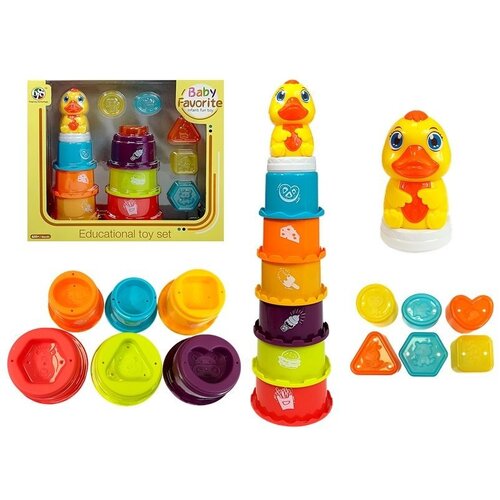 Educational Pyramid For Children Build a Tower, Sorter, Playing in the water Cijene