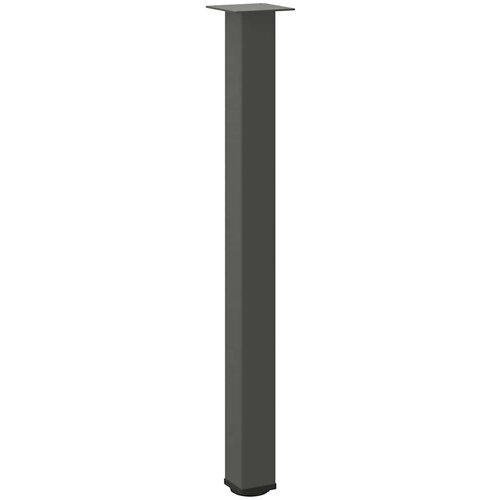 VidaXL Noge za mizo za kavo 4 kosi antracit 90-92 cm jeklo Slike