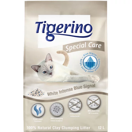 Tigerino Special Care / Performance - White Intense Blue Signal - Varčno pakiranje: 2 x 12 l