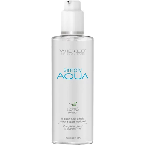 Wicked Simple Aqua - 100% veganska lubrikanta (120ml)