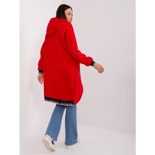 RELEVANCE Sweatshirt-RV-BL-6832-2.00P-red Cene