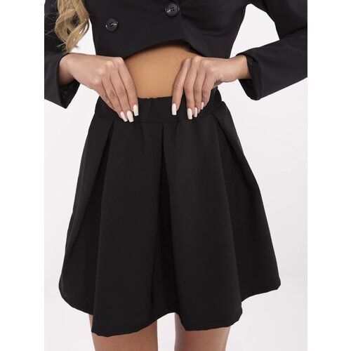 Italy Moda Skirt-MI-SD-251851.37-black Cene