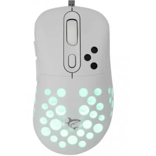 White Shark MIŠ GM-5013 AZRAEL / 12.800 DPI - Bijeli Cene