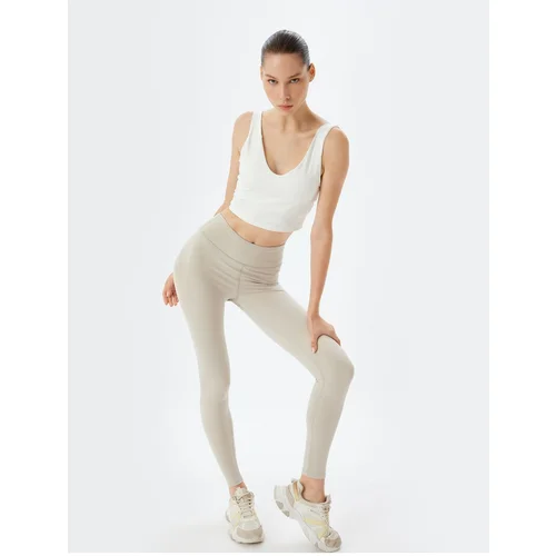 Koton Basic Sports Leggings High Waist Skinny Fit