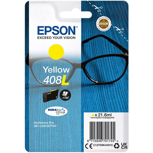 Epson Kartuša 408L (C13T09K44010) (rumena), original Cene