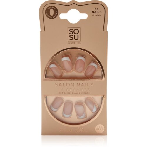 SOSU Cosmetics Salon Nails French Mani umetni nohti odtenek French Mani 30 kos Cene