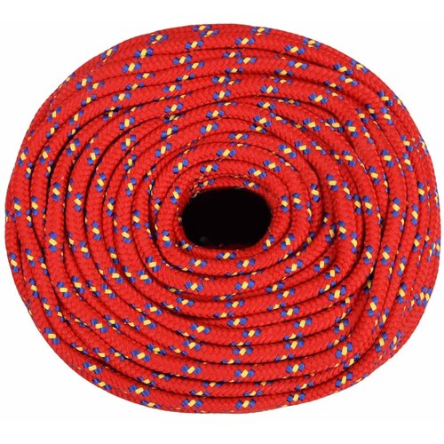  Vi&amp;scaron;enamjensko pomoćno uže 10 mm 500 m Crvena PP - Crvena 10 mm 500 m Slike
