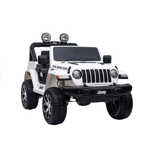  Licencirani auto na akumulator Jeep Rubicon 4x4 - bijeli Cijene