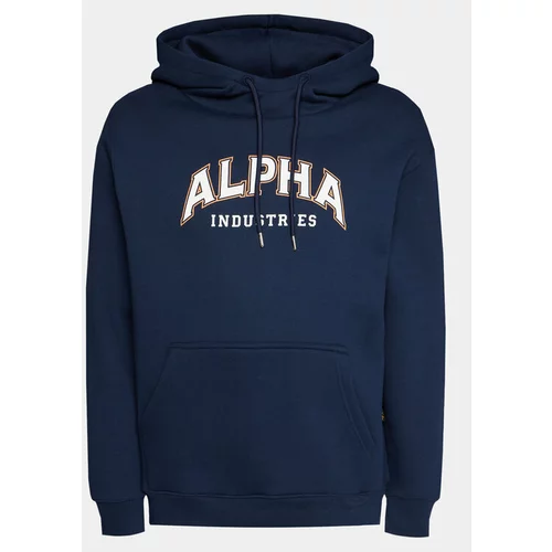 Alpha Industries Jopa College 146331 Mornarsko modra Regular Fit