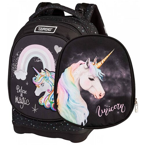 Target Ergonomski šolski nahrbtnik Superlight 2 Face Petit Rainbow Unicorn Cene