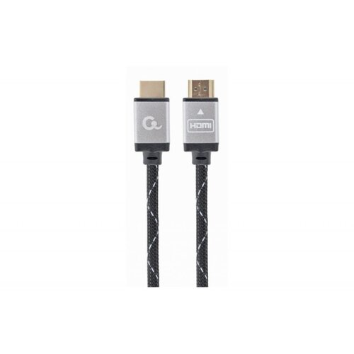 Gembird MONITOR Cable, Select Plus Series, High speed HDMI 4K with Ethernet, HDMI/HDMI M/M, Gold Plated, Braided, 3m Slike