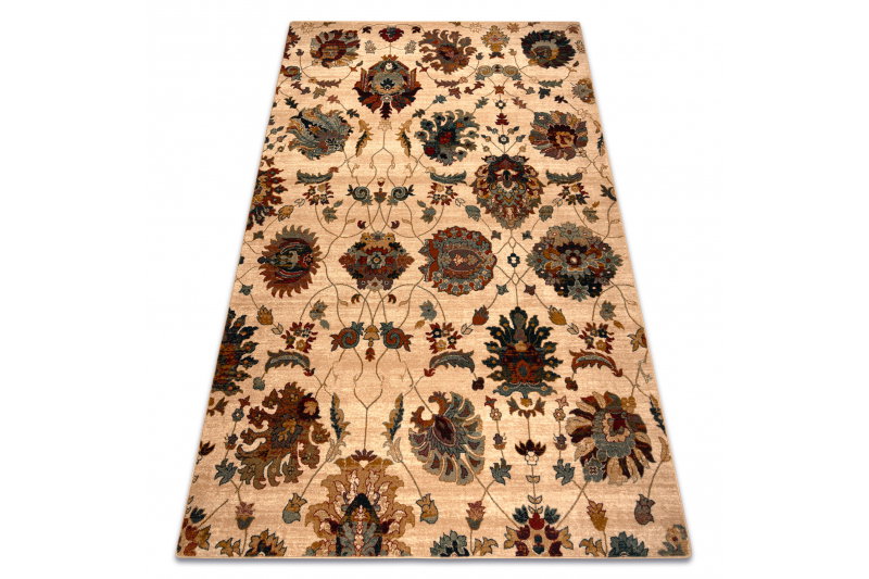 RugsX Preproga volna OMEGA LATICA rože krema 235x350 cm, (5000175035) Cene