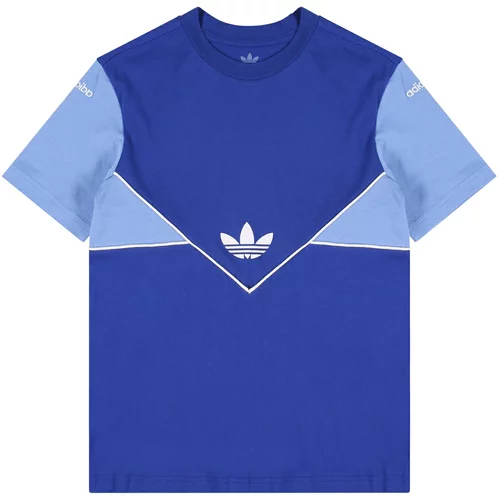 Adidas Majica modra / svetlo modra / bela
