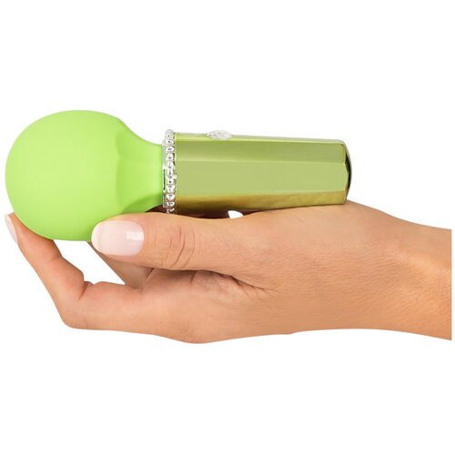 You2Toys Mini Wand - punjivi masažni vibrator (zeleni) Slike