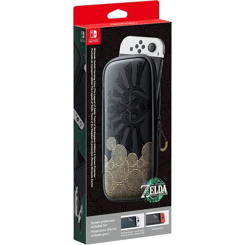 NINTENDO SWITCH OLED torbica Zelda TOTK Limited Edition in zaščita za zaslon Cene