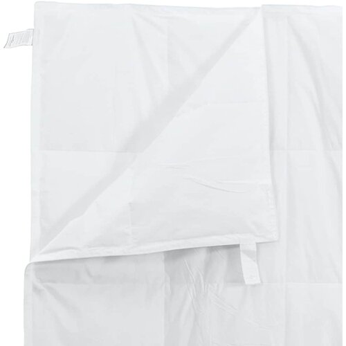  2-u-1 Punionica Bijelo 240 x 260 cm Perje Slike