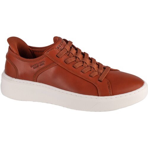 Skechers Nizke superge Slip-Ins: Court Break - Suit Sneaker Kostanjeva Slike