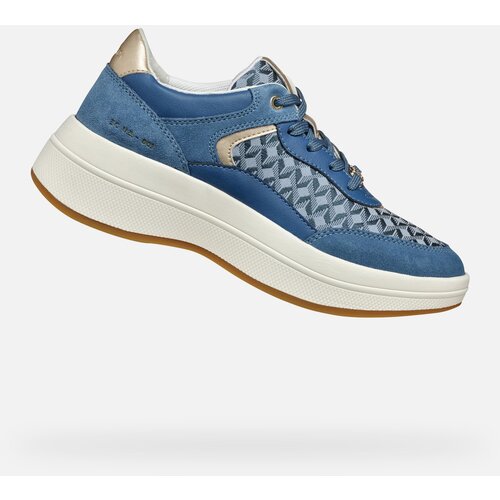 Geox Light blue women's sneakers Spherica ECUB-3 - Women's Cene