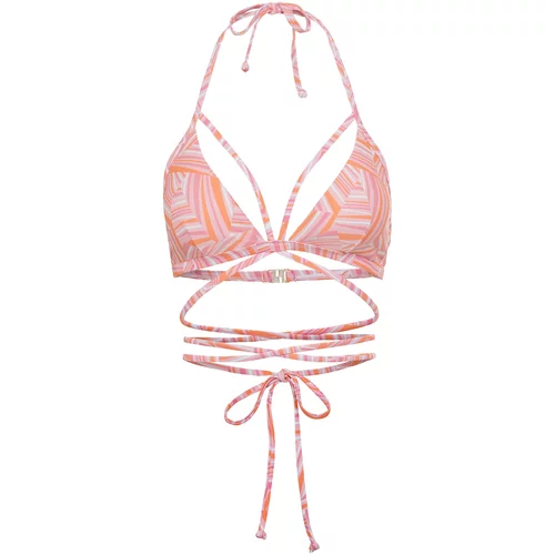 LSCN by LASCANA Bikini gornji dio 'Lisa' narančasta / roza / bijela