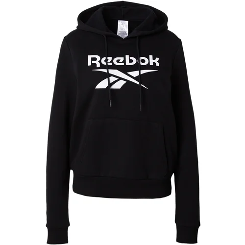 Reebok Športna majica 'IDENTITY' črna / bela