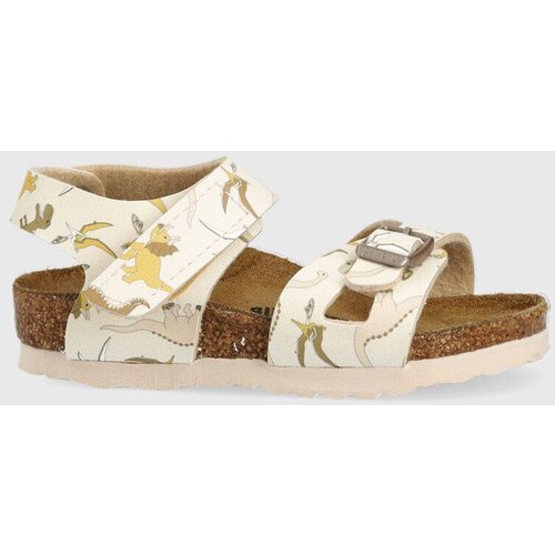Birkenstock Otro&amp;scaron;ki sandali bež barva Slike