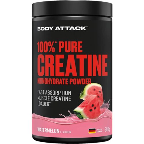 Body Attack Kreatin monohidrat 100% Pure Creatine Monohydrate, ukus lubenice, 500 g Cijene