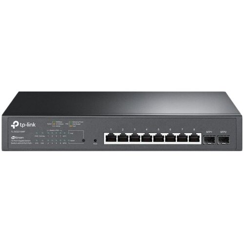 Tp-link SG2210MP Omada 10-Port Gigabit Smart Switch with 8-Port PoE+, 8× G PoE+ ports and 2× G SFP slots, 150 W total PoE budget Cijene