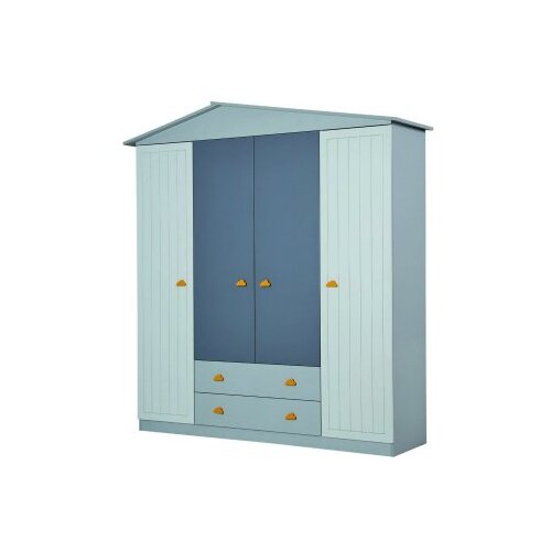 Hanah home ormar sa 4 vrata ayder grey Slike