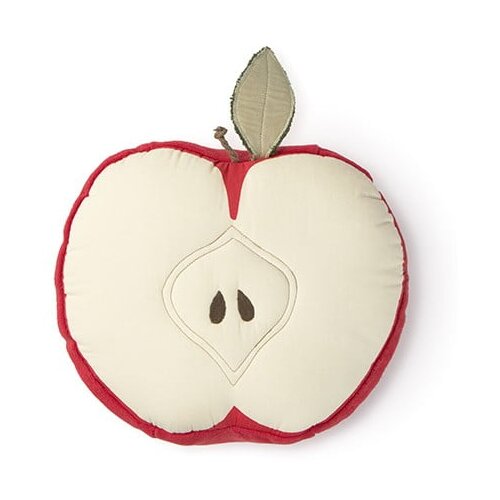 Lorena Canals Pamučan dječji jastuk &amp;oslash; 30 cm Apple &amp;ndash; Slike