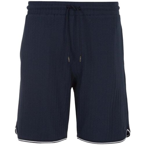 Emporio Armani Lounge Waffle Bermuda Shorts Armani Blue Plava Cijene