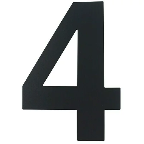 Kućni broj (Š x V: 14 x 20 cm, Čelik, Motiv: 4)