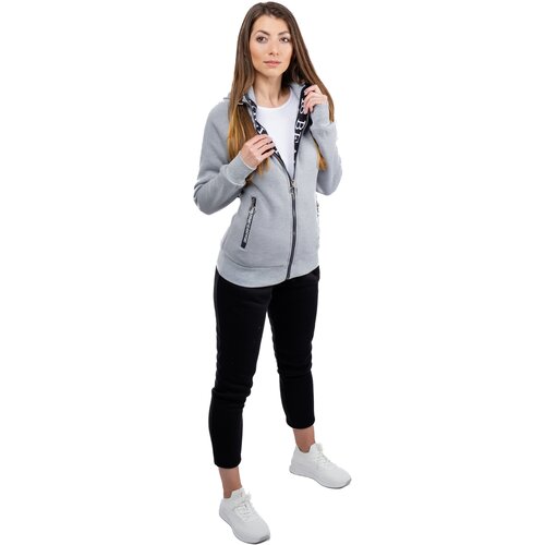 Glano Women&amp;#039;s tracksuit - light gray Slike