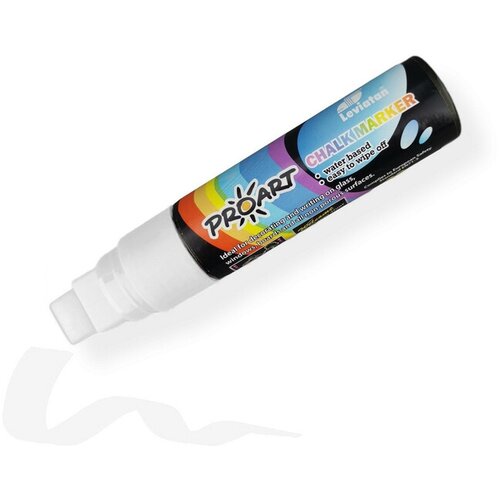 Levia flomaster za steklo, kredni, bel, 28g, 157041 Slike